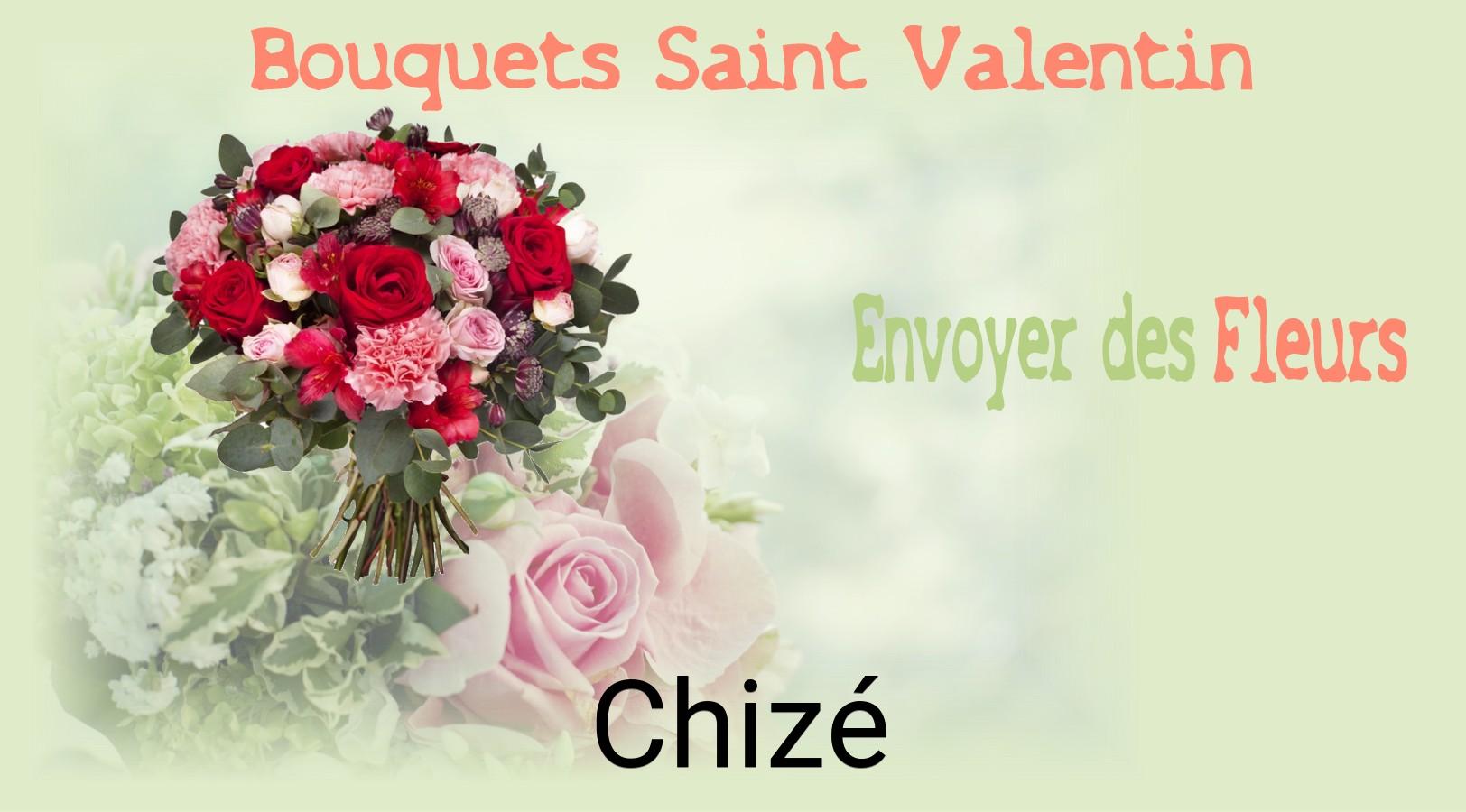 Roses de Saint-Valentin livrées à Chizé